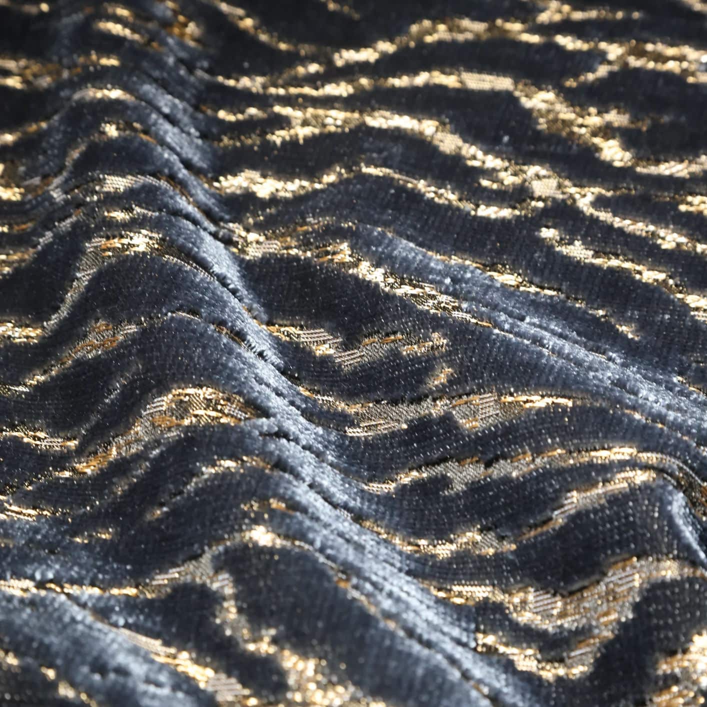 JBL Jacquard Velvet Customization Tiger Pattern Cut-Pile Fabric Πολυτελές ύφασμα σπιτιού για καναπέ