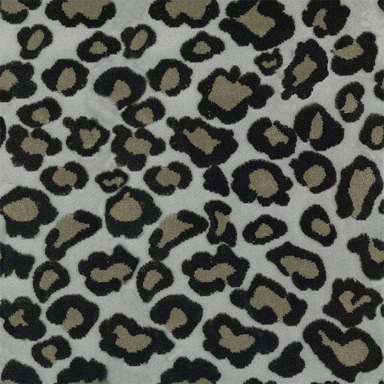 Leopard Snakeskin Pattern Jacquard Looped Cofa